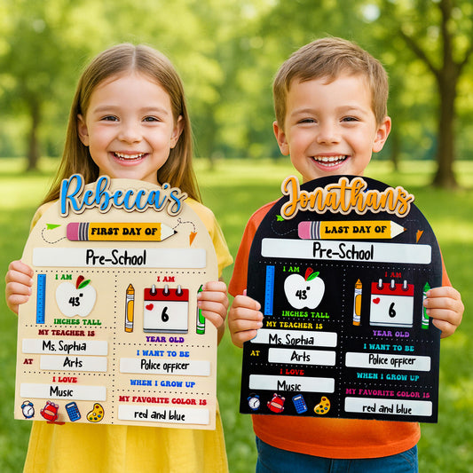 Celebrate Milestones with Back to School Signs & Kids Gifts from Wearable Print Co